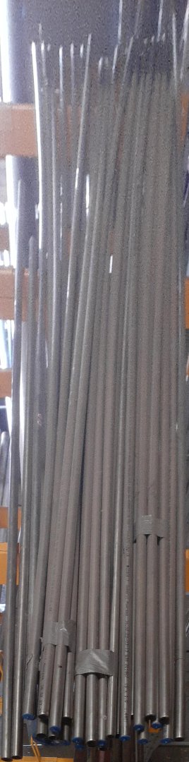 Tube inox GEBERIT Mapress 15 x 1 mm longueur 3 m