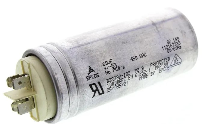 Condensateur refroidisseur EPCOS B32332I6606J082 60µF / 450V